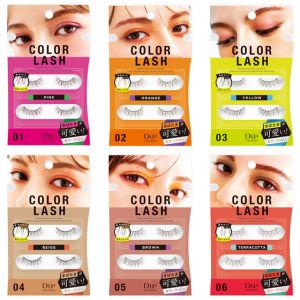 D.U.P EYELASH COLOR LASH 01 PINK