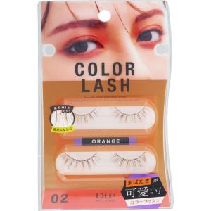 D.U.P EYELASH COLOR LASH 02 ORANGE