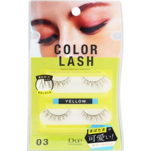 D.U.P EYELASH COLOR LASH 03YELLOW