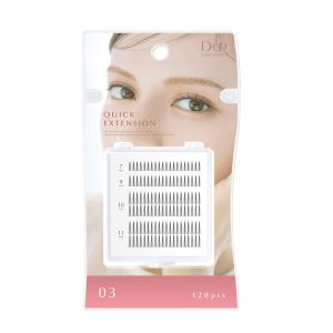 D-UP EYELASHES QUICK EXTENSION 03 BK