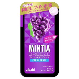 ASAHI MINTIA BREEZE LARGE FRUIT MINT REFRESHING GRAPE 