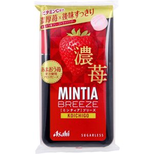 ASAHI MINTIA BREEZE LARGE FRUIT MINT STRONG STRAWBERRY