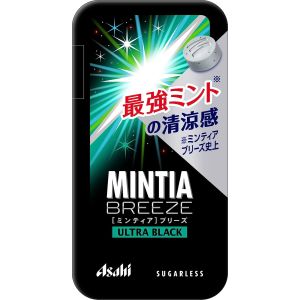 ASAHI MINTIA BREEZE ULTRA BLACK STRONG MINT CANDY