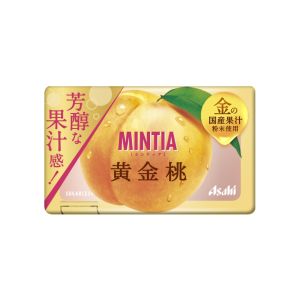 ASAHI MNTIA TABLET CANDY GOLDEN PEACH