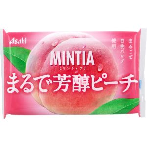 ASAHI MINTIA SUGAR FREE MINTS RICH PEACH