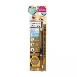 K-PALETTE TATTOO LASTING 3 WAY EYEBROW PENCIL #01 LIGHT BROWN