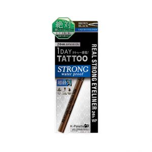 K-PALETTE TATTOO REAL STRONG EYELINER WP 24H BROWN BLACK