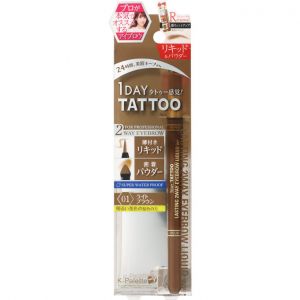 日本K-PALETTE TATTOO眉笔眉粉两用 #WP01 浅棕色