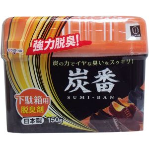 日本KOKUBO小久保炭番鞋柜除臭剂 150g