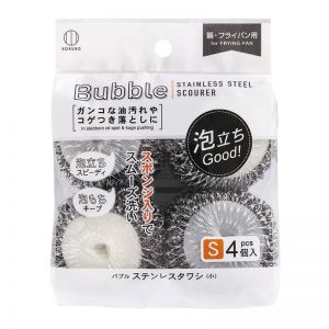 KOKUBO BUBBLE SS SCOURER SMALL 4P S-318