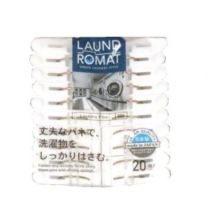 KOKUBO LAUNDROMAT CLOTHESPINS 20PCS S-292