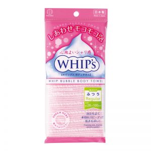 日本KOKUBO小久保WHIP'S泡立速干沐浴毛巾 28×100cm 粉色 肌肤爽快普通型