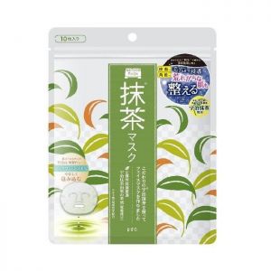 日本PDC WAFOOD MADE宇治抹茶清洁收缩毛孔面膜 10枚