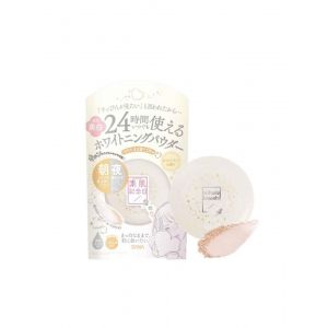 日本SANA莎娜素肌纪念日毛孔隐形焕白保湿晚安蜜粉饼 10g 白茶香型