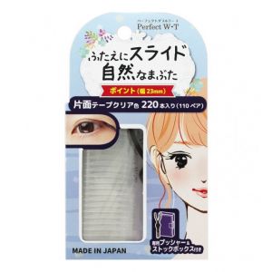 日本Perfect W.T透明双眼皮贴23mm220枚