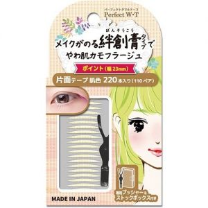 日本Perfect W·T素肌隐形双眼皮贴220枚23mm