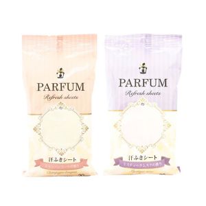 日本KYOWA协和纸工PARFUM清爽擦汗香体湿巾 20枚 两款选