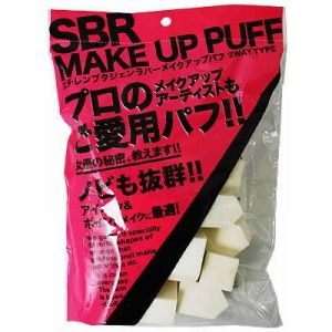 ISHIHARA SBR Makeup Puff/Sponge Assort 25 Pieces