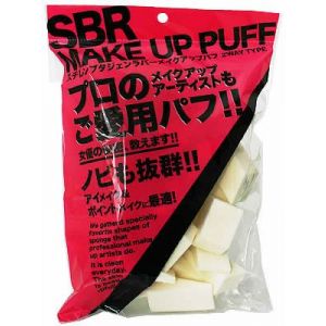 日本ISHIHARA石原商店SBR多边形专业化妆海绵综合包 30个入
