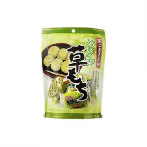 日本KUBOTA久保田 青草糯米饼-黑芝麻黄豆粉 139g