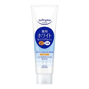 KOSE SOFTYMO White Makeup Cleansing & Facial Foam 190g