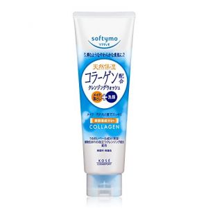日本KOSE高丝 SOFTYMO 胶原蛋白保湿温和卸妆洁面乳 190g