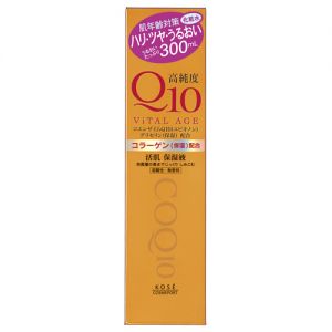 日本KOSE高丝Q10高纯度弹力活肌美白化妆水180ML