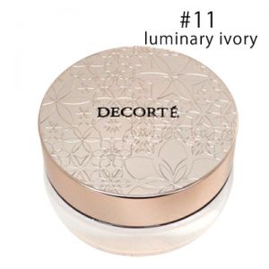 日本COSME DECORTE黛珂 白檀舞蝶丝绒散粉蜜粉 #11微珠光明亮色 20G