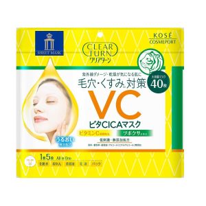 KOSE CLEAR TURN VITA CICA MASK