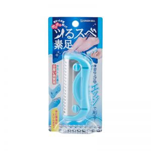 日本GREEN BELL 足部去角质小工具 #蓝色 1件入