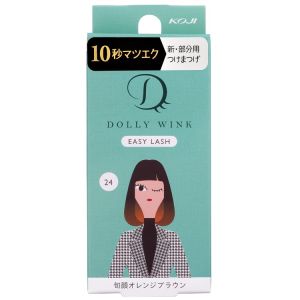 KOJI DOLLY WINK EASY LASH NO.24 ORNGE BR