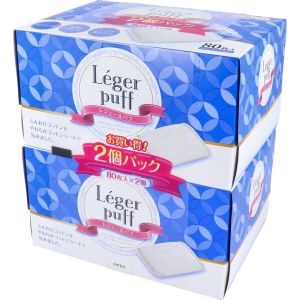 COTTON LABO LEGER COTTON PUFFS 80PX2 W-536