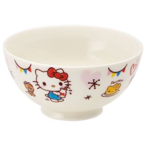 日本SKATER HELLO KITTY陶器制儿童茶碗 250ml