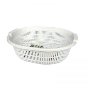 INOMATA Oval Type Colander - White