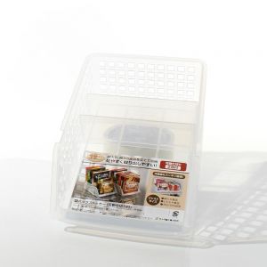 日本SANADA袋装酱料收纳盒 付两块收纳板15.7×22.6×8ｃｍ