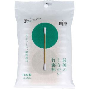 HEIWA MEDIC LIFE BAMBOO STICK COTTON SWAB