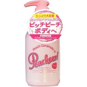 日本Pelican peacheer滋润保湿身体乳 500ml 蜜桃香