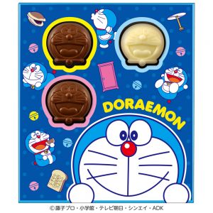 HEART-DORAEMON FACE CHOCOLATE