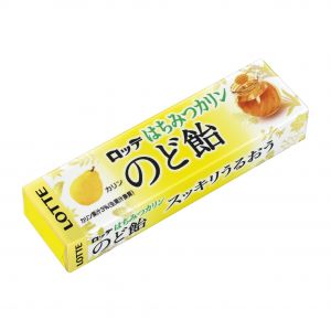 日本LOTTE乐天 蜂蜜香味润喉糖 11粒