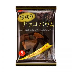 日本MARUKIN丸金 切片年轮蛋糕 巧克力 209g