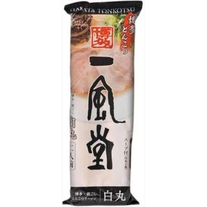 IPPUDO INSTANT TONKOTSU RAMEN SHIRAMARU 2 SERVINGS