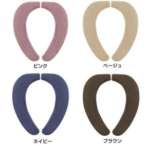 FUNWARI TOILET SEAT CUSHION NAVY N-248