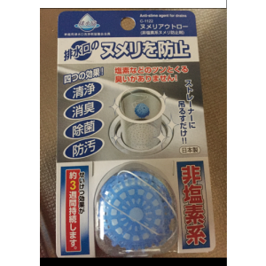日本SANADA排水口管道清洁剂 下水道除臭剂芳香剂抗菌防污剂 L-9