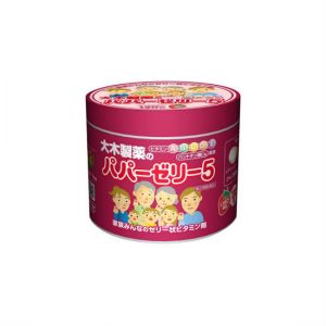日本OHKISEIYAKU大木制药 儿童5种复合维生素+钙糖 草莓味 120粒
