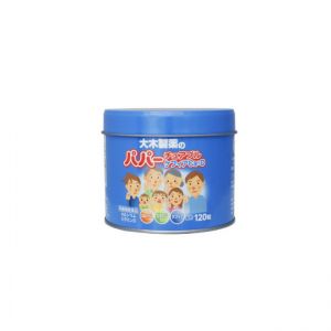 日本OHKISEIYAKU大木制药 维生素益生菌儿童维生素D咀嚼钙片120粒 酸奶味