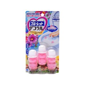 KOBAYASHI Bathroom Toilet Bowl Cleaner Deodorizer #Elegant Flower 3pc