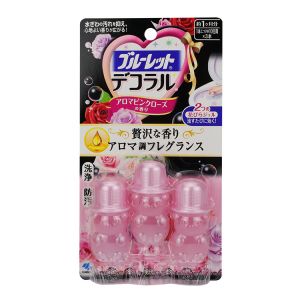 KOBAYASHI Bluelet Dekoraru Toilet Bowl Cleaner #Rose 3pcs