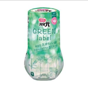 日本KOBAYASHI小林制药消臭元 Green Label 卫生间除臭剂室内芳香剂 400ml 清新绿茶香