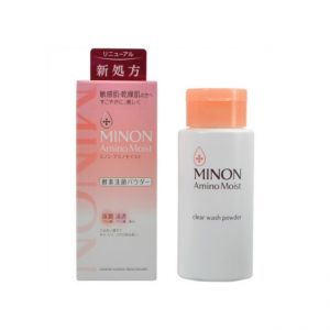 日本DAIICHI-SANKYO第一共三 MINON氨基酸去角质酵素洁面粉 35g 敏感肌用去角质去黑头 COSME大赏第一位