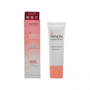 日本蜜浓MINON氨基酸保湿防晒隔离乳霜25g SPF47敏感肌孕妇